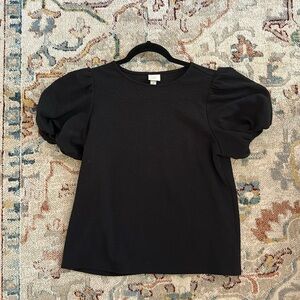 Ballooned Sleeve Blouse